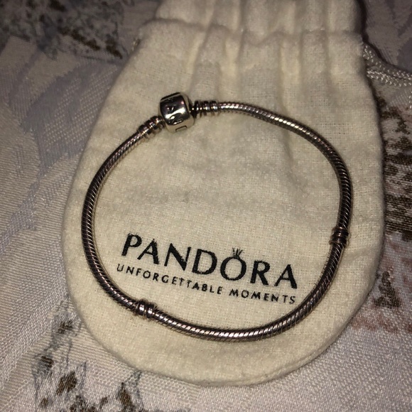 Pandora Sterling Silver Charm Bracelet - Picture 2 of 3